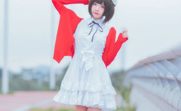 桜桃喵《(加藤惠)常服》cos作品鉴赏下载
