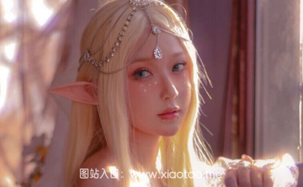 阿包也是兔娘cosFate贞德婚纱作品鉴赏