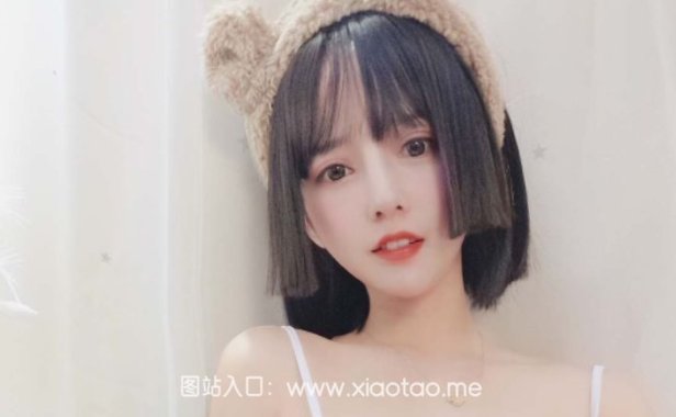 过期米线线喵-白色吊带精品COS图片包在线