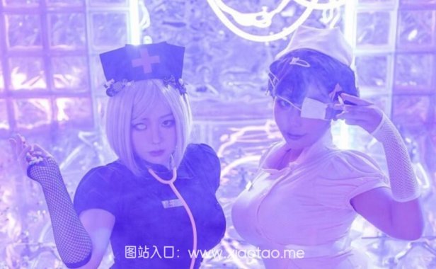 皮皮奶可可爱了名字好听人更漂亮！护士装系列作品鉴赏