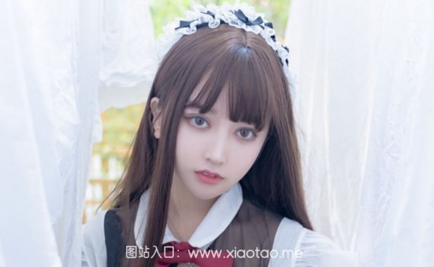 过期米线线喵cos六点半的月亮，红白爱心 皇帝的新装作品鉴赏