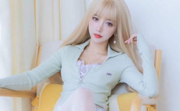 过期米线线喵 jk裙子活力四射，天台系列作品各有特色